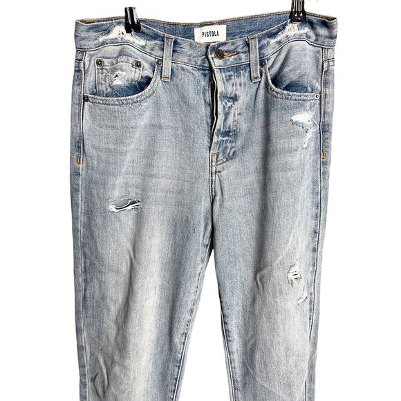 Pistola Charlie High Rise Straight Leg Jeans Size 27 in Ruthless - Picture 5 of 11
